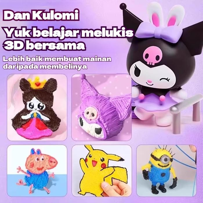 

Bisa E-Faktur! 3D Pen 3D Printer Children'S Educational Toy 3D Printing Pen Children'S Holiday Gift