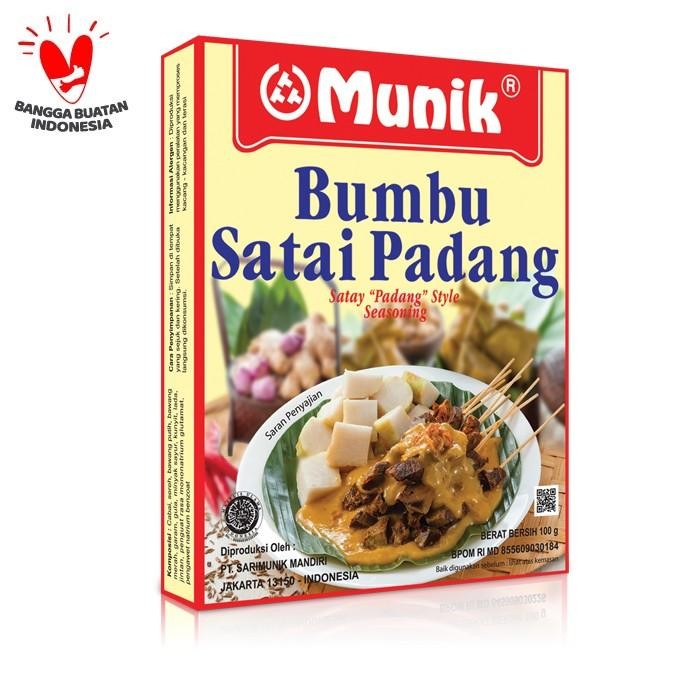 

Stok Baru Ikoca Bumbu Masak instant Bumbu Munik Satai Padang sate satay 100 Gr Pasti Enak