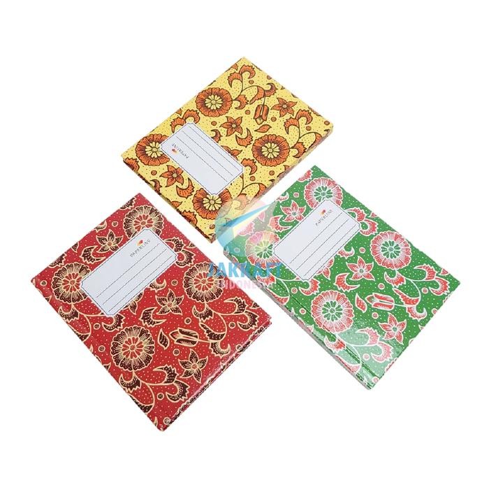 

New (1 Pcs) Buku Tulis Octavo A6 Mini 15 x 10.5 Cm Bergaris Hard Cover PAPERLINE isi 100 Lembar Saku