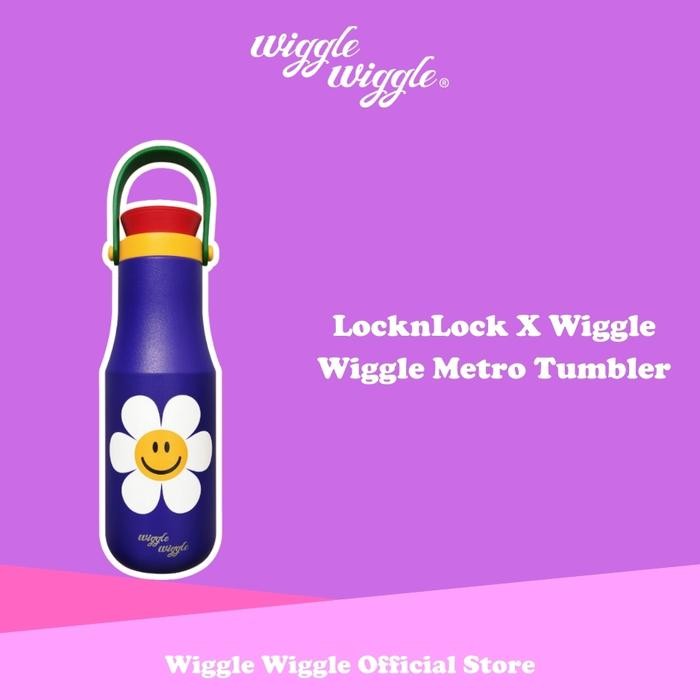 Wiggle Wiggle LocknLock X Wiggle Wiggle Metro Tumbler Botol Minum Besar Premium Lucu Korea