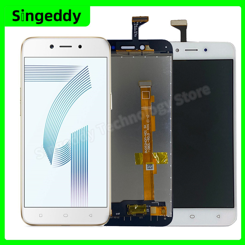 LCD Display for Oppo A71 2018, Touch Panel Screen Digitizer, Glass Combo Assembly, Replacement Parts