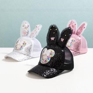 

Topi anak perempuan usia anak dan remaja sampai 4-13 tahun model rabbit glitter