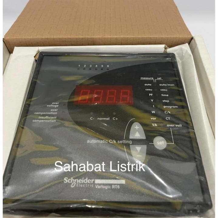 VARLOGIC RT6 SCHNEIDER PF REGULATOR 6 STEP - 51207