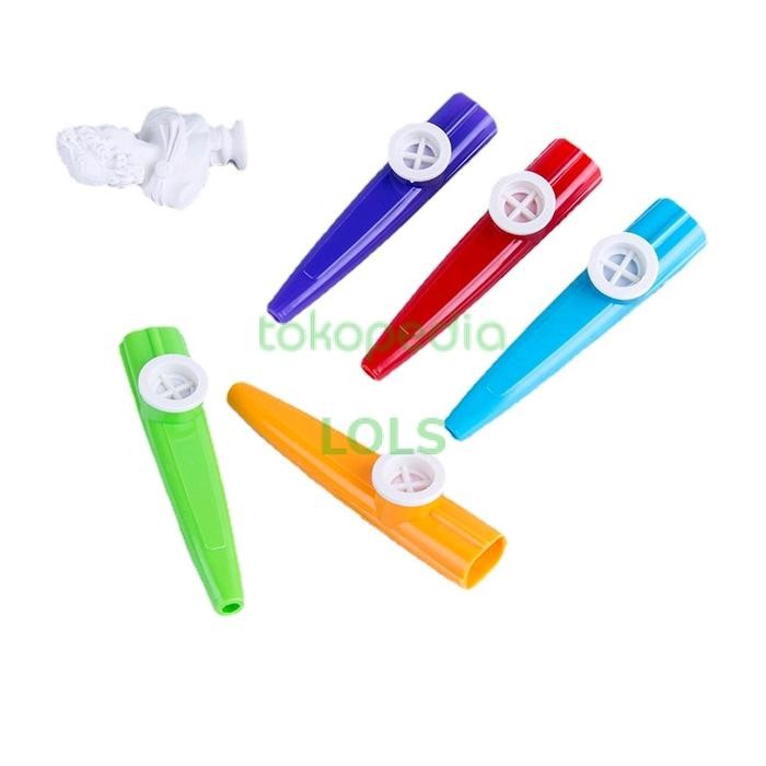 kazoo alat musik tiup kazoo aluminium kazu