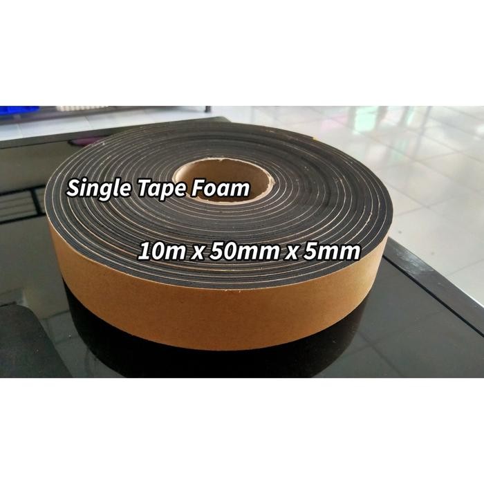

Single Tape Foam Perekat Satu Sisi - Door Seal bottom 10 m x 50 mm x 5 mm