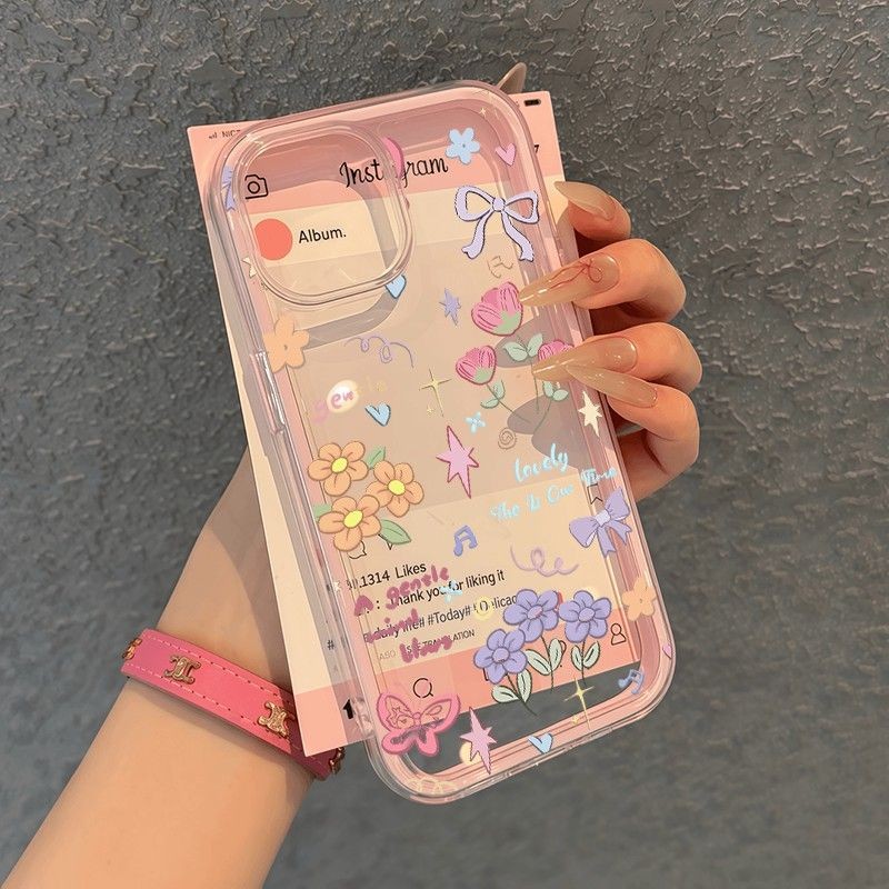 Bintang Busur Soft Bunga Case Redmi 15 13C 14C 15C 13 13X 9 9A 9T A3 A5 12 5G 10C 12C 10A Tk1 Lucu C