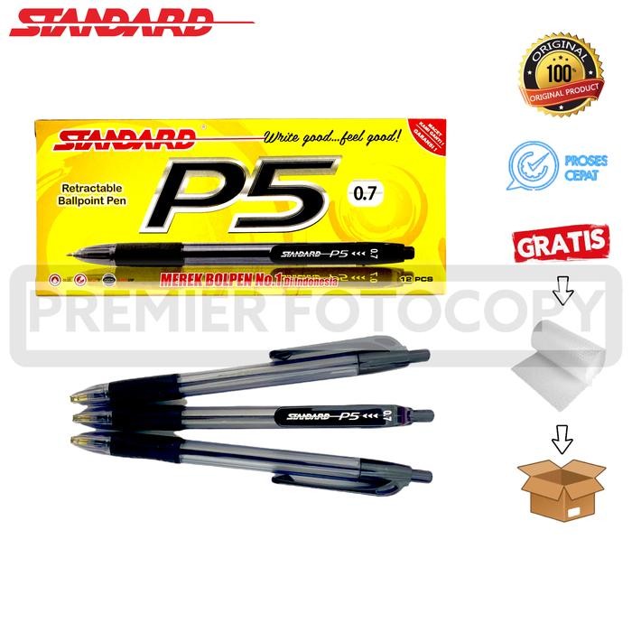 

OJ Standard - Pulpen P5 0.7 ( Isi 12 Pcs )