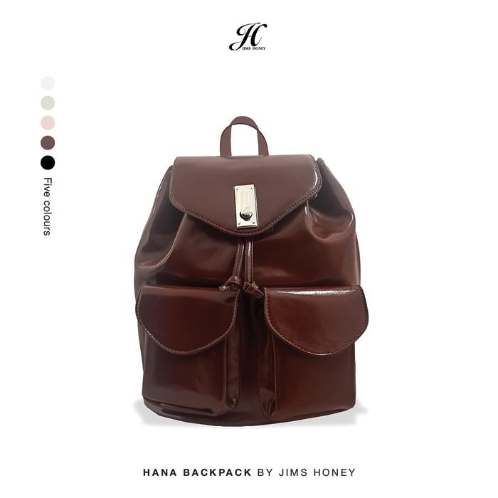 Cooach Luthier - Hana Bag Tas Ransel Korea Wanita Backpack Kulit Sekolah Serut Cewek