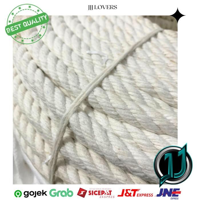 New Tali Tambang Besar Tambang Katun Tali Tambang putih Kuralon 12mm 14mm