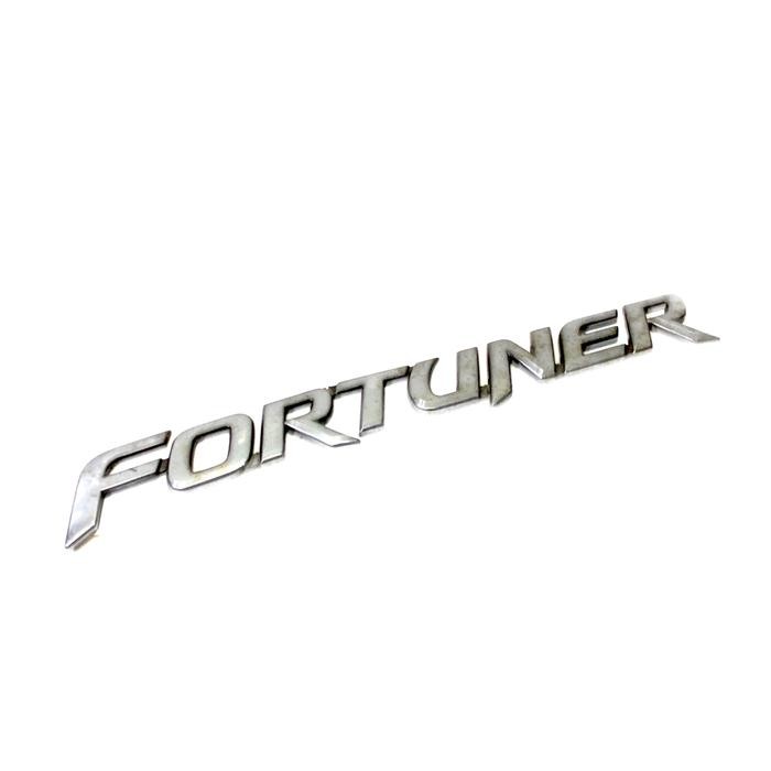 EMBLEM LOGO FORTUNER TOYOTA FORTUNER ORIGINAL 2004-2010 ORIGINAL