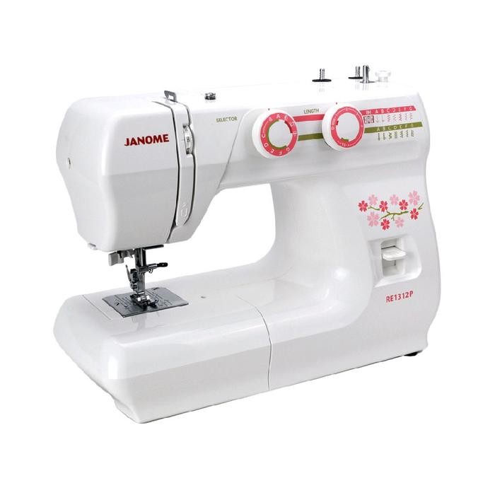 Mesin Jahit Janome RE 1312P / RE1312P Portable Multifungsi