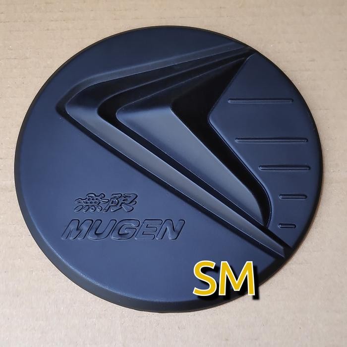 Jual Tank Cover Premium Mugen Hitam Honda Brv Mobilio Variasi Tutup Bensin