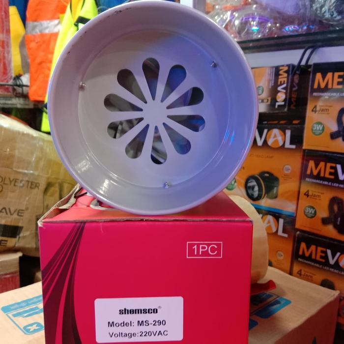 Ready Mini Sirine Motor Sirine MS290 220V AC