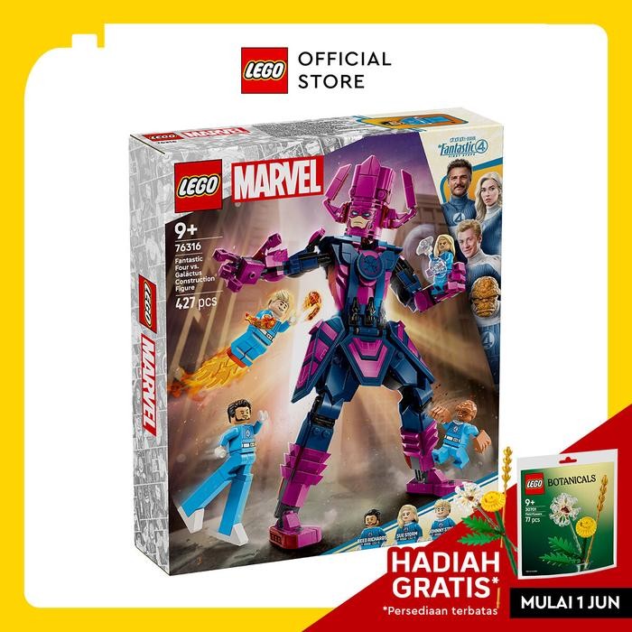 NEW LEGO Super Heroes Marvel 76316 Fantastic Four vs. Galactus Construction Figure (427 Pieces)
