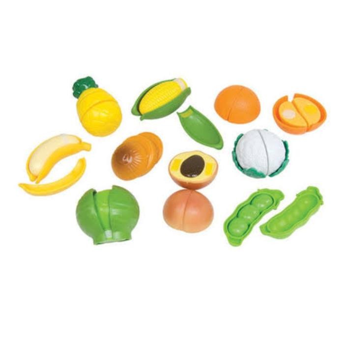 TERBARU MAINAN REDBOX RB-22241 PEELABLE FRUIT & VEGETABLES TERMURAH