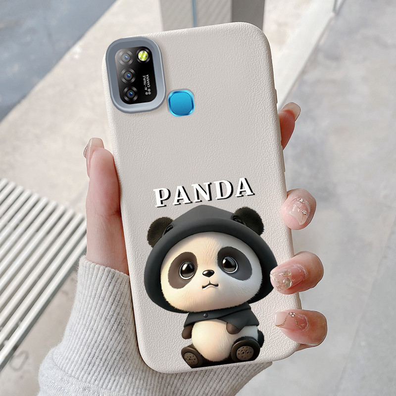 Casing Hp untuk Infinix Smart 5 Smart 6 Ram 3 Hot 10 Lite 4G Case Casing Kulit TPU HP Softcase ponse