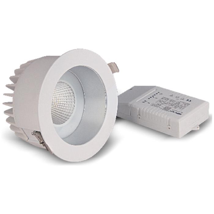 NEROLIGHT LED"8 ARCHITECTURAL RECESSED DOWNLIGHT - 40W