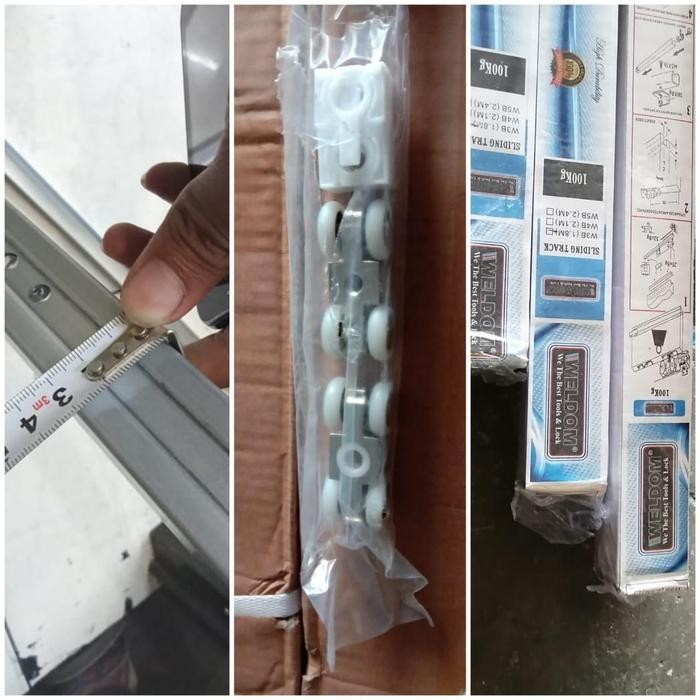 Rel Pintu Geser w4 rel pintu kamar geser pintu sliding Murah