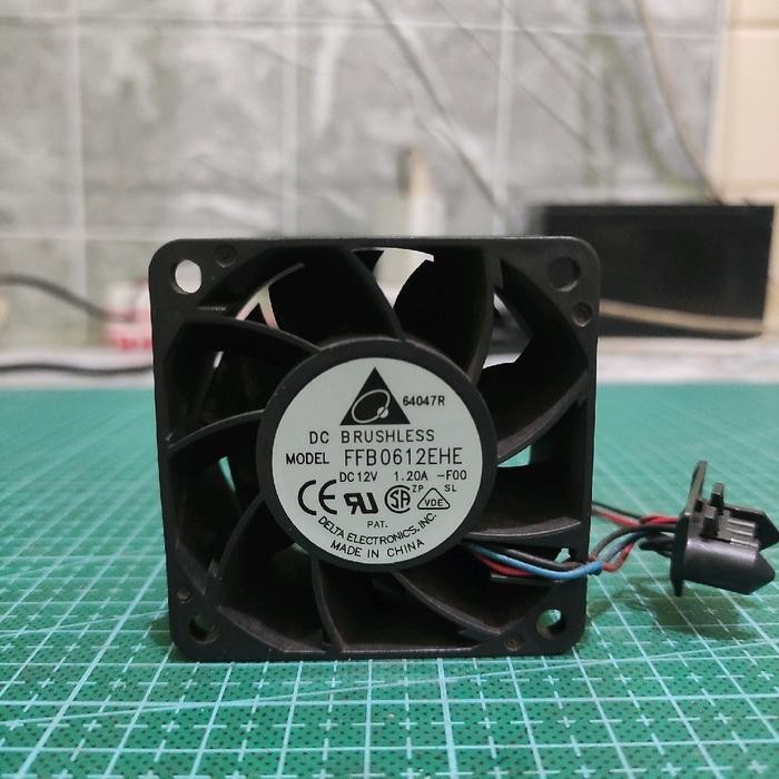 DELTA DC BRUSHLESS FAN DC BALL BEARING 6CM FAN DC HIGH SPEED 12V 1.20A