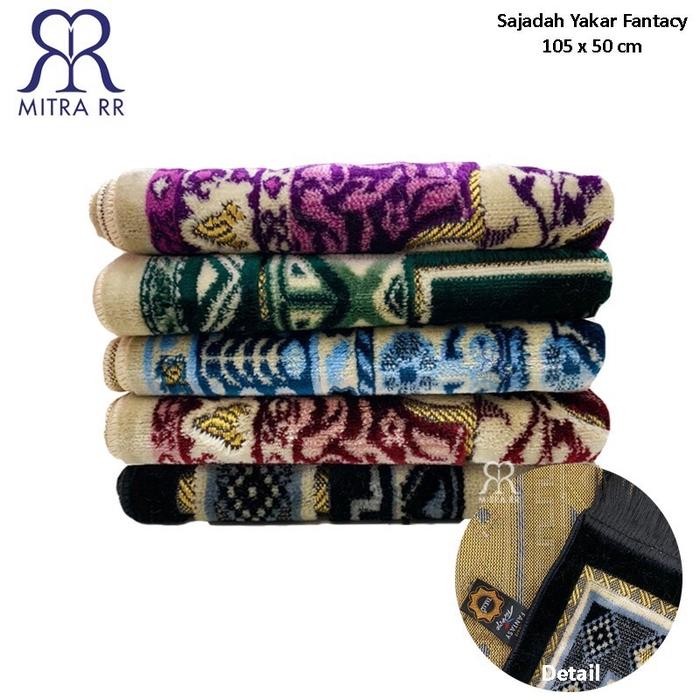 Mitrarr Sajadah Turkiye Turki Yakar Fantasi Ukuran Midi Sedang 50X100 Cm / Sajadah Kanvas Cantik