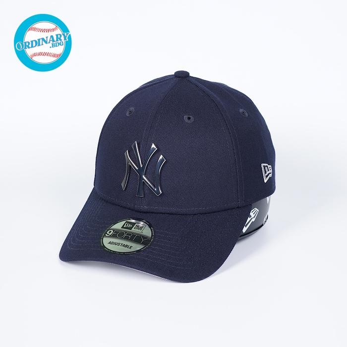 Ready Topi New Era Yankees NY Original MLB Metal Chrome