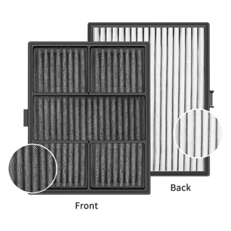 Hepa and Activated Carbon Filter Car Purifier Suitable for Amway 121637CH New Car Air Cleaner Filter