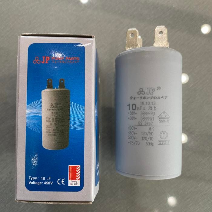 .........] kapasitor colok 10 mf JP PIN UF 450 vac kondensator capacitor