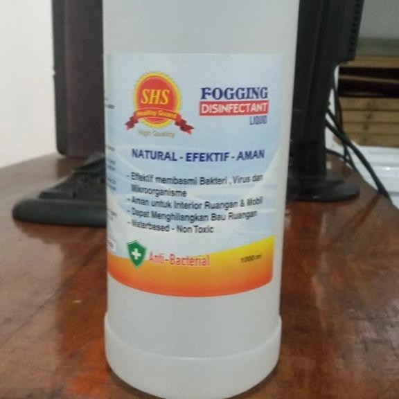 Cairan Mesin Fogging Desinfektan 1 Liter Lemon (Mobil & Ruangan)