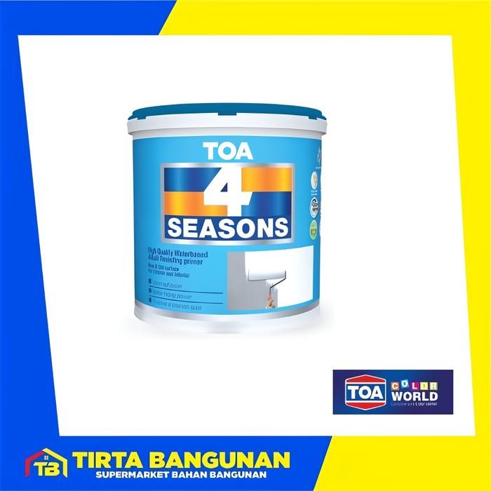 TOA 4 SEASONS PRIMER CAT DASAR PRIMER Putih PAINT 20 LT