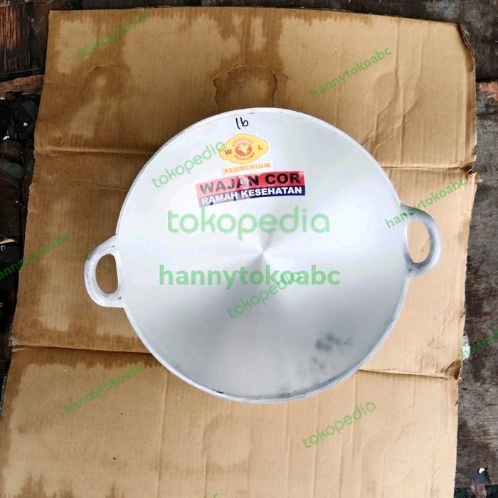 Terbaik Wajan Kuali Cor 16 Ramah Kesehatan Wl Tebal 100% Ori
