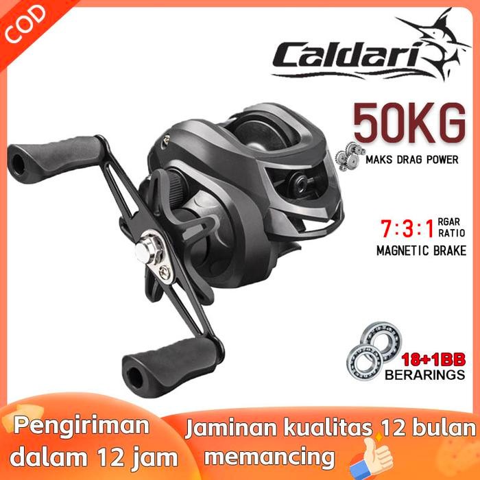 Caldari Lure baitcast reel alat pancing murah reel pancing ai2000 mesin pancing baitcast reel lure