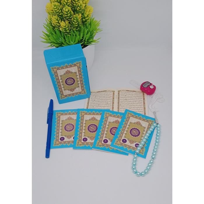 TERLARIS Al-Qur'an Muj per Juz kecil saku Tsumun box quran kecil perjuz READY STOCK