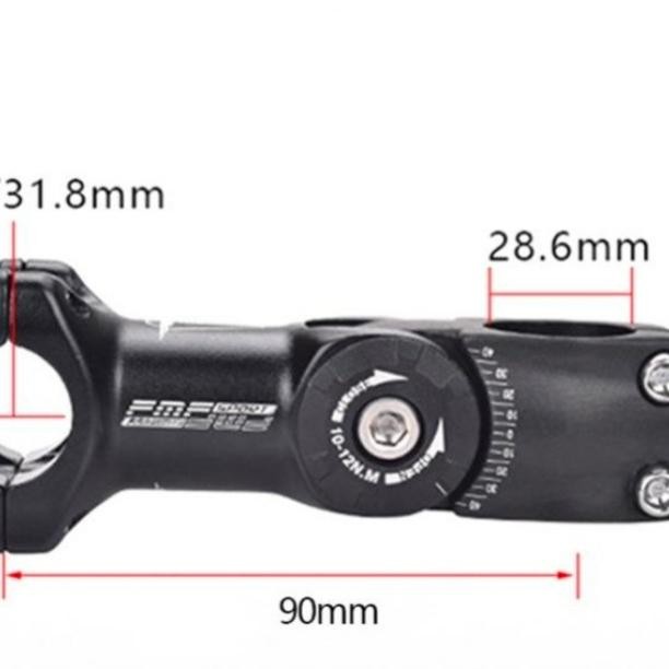 Adjusment Stem HandleBar FMF XTR Allunium Alloy stang sepeda MTB Outdoor