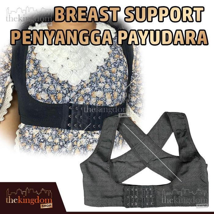 TERLARIS Breast Support Large Penyangga Payudara Body Harness Korset Tali Punggung Dada Sport Bra