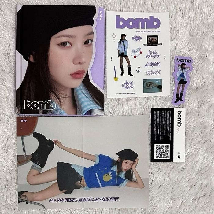 PHOTOCARD ILLIT BOMB OFFICIALL