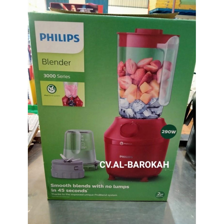 Philips Blender 3000 Series HR2042 13 Kapasitas 1L blender philips