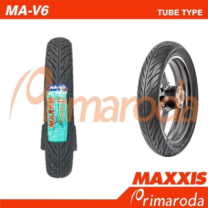 Ban motor MAXXIS MA-V6 80/90 Ring 17 80/90-17 Tube Type