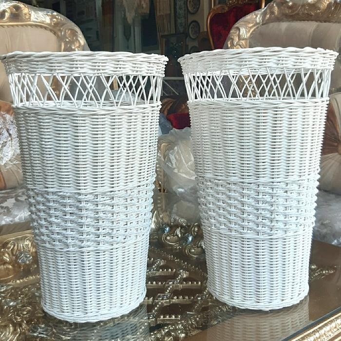 Tempat Penyimpanan/ Keranjang Payung Rotan Antik Promo 