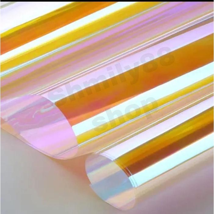 Ready Stiker Kaca / Kaca film fashion / chamelon / kaca film pelangi