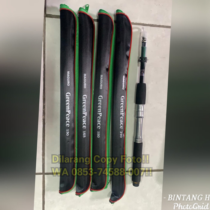 Ready Joran Antena Maguro Green Peace 165