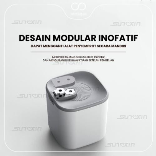 SUNXIN Humidifier Diffuser Aromaterapi 3000ML Dual Uap Mist Pelembab U