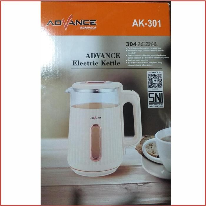 ADVANCE AK-301 / AK301 TEKO LISTRIK KACA TRANSFARAN - GARANSI RESMI