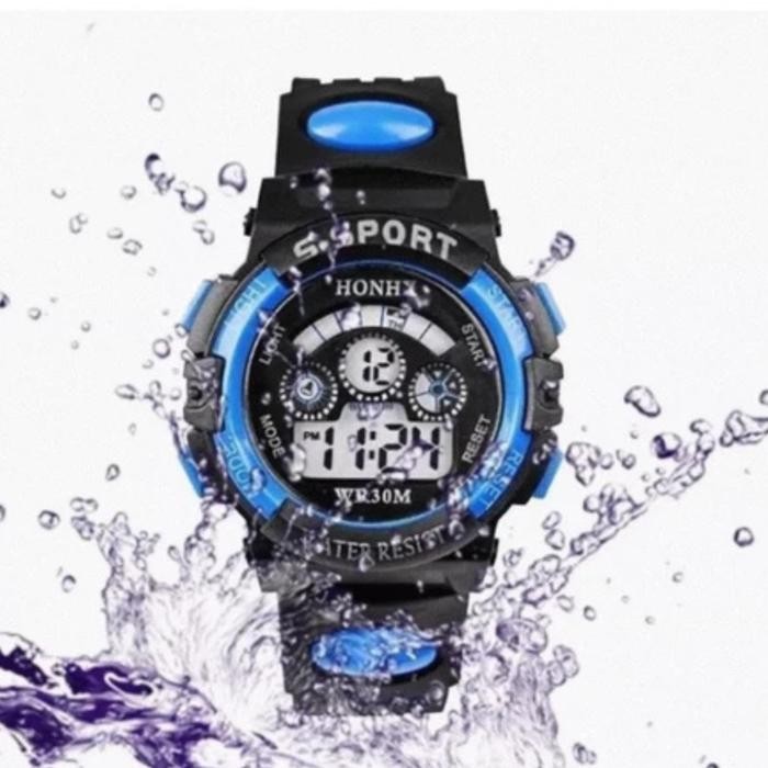 Jam Tangan Anak Lak Laki Cowok Sport Fashion Digital Led - Jam Tangan Unisex Anak Anti Air Tahan Air