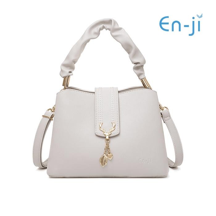 En-ji Sassi Handbag - Ivory
