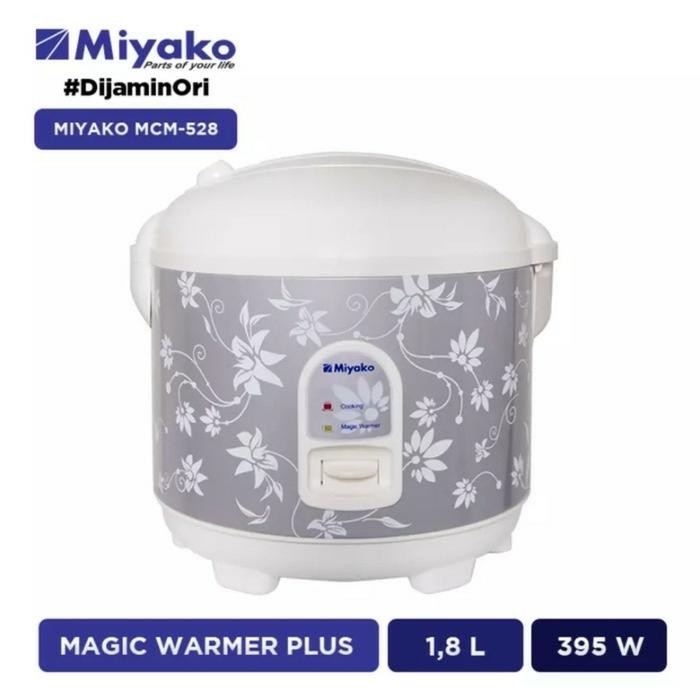3j4e- Miyako Mcm-528 Magic Com Jar 1.8Liter Rice Cooker Mcm528 Penanak Nasi