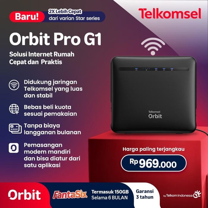 MODEM MIFI WIRELESS ROUTER HKM281 ORBIT PRO SPEED 4G LTE 150GB