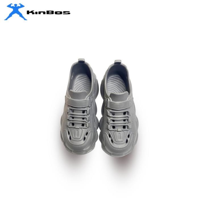 pw5d-Kinbos Sepatu Sandal Selop Anak Tanggung Unisex Runner Clog Foam Karet Eva Kekinian