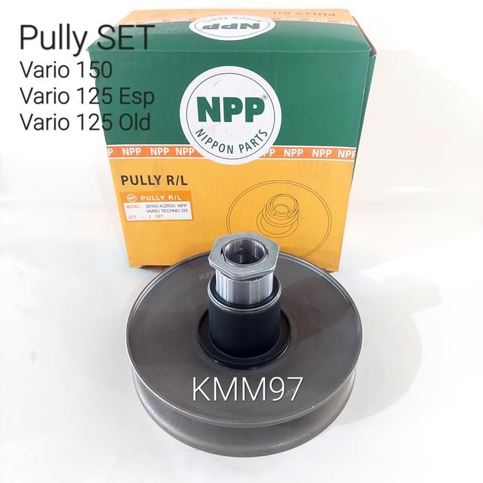 Paket Pully Pulley Belakang Vario 150 Old,Vario 125 Esp,Vario 125 Old