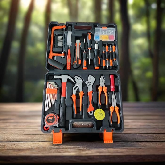 TOOLKIT SET HIROKI 102 PCS - Tool Kit Toolbox Perkakas Set Kunci Tang