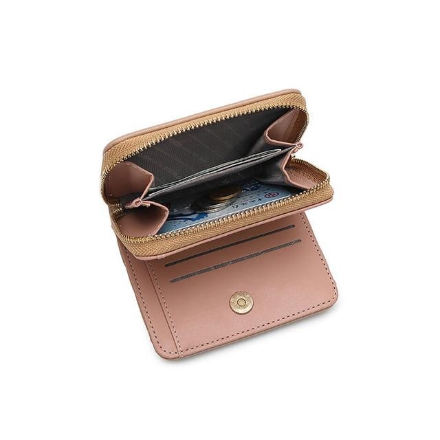 Swiss Polo Quilted Short Purse / Wallet (Dompet Wanita) - Cokelat Wanita - SLP 50